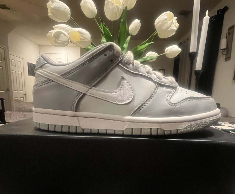 Nike Dunk Low 'Grey Fog' Retro Sneakers 4 youth/ 5.5 women